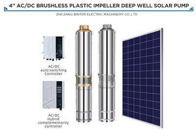 1100w 2" cu cap de înaltă 47m sistem solar submersibil cu pompă de apă pentru puțuri adânci